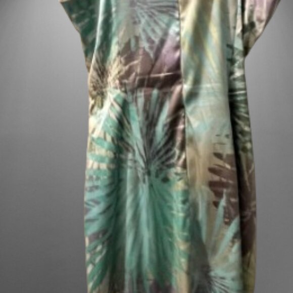 Maggy London Womens Floral Maxi Summer Halter Dress Size 6 - Picture 9 of 13